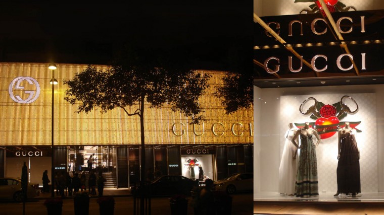 Gucci flagship store, London  Retail design, Design, Gucci store nyc